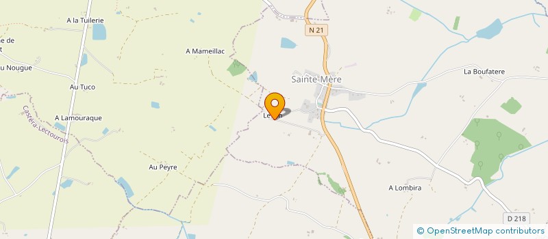 localisation de l'entreprise STETIJO  SAINTE-MERE