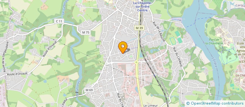 localisation de l'entreprise STEUNZS IMMOBILIER à LA CHAPELLE-SUR-ERDRE