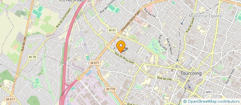 localisation de l'entreprise STEURBAUT CONSEILS ET EXPERTISES  TOURCOING