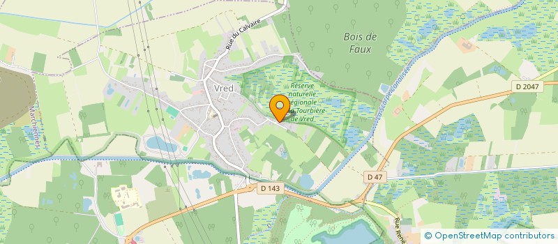 localisation de l'entreprise STEUX LOGEMENTS  VRED