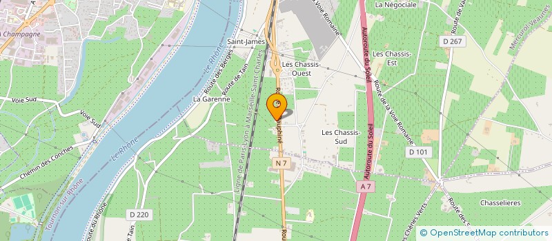 localisation de l'entreprise STEV'AUTO CONTROLE  MERCUROL-VEAUNES