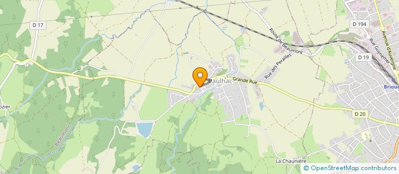 localisation de l'entreprise STEV TRAVAUX  FONTANNES