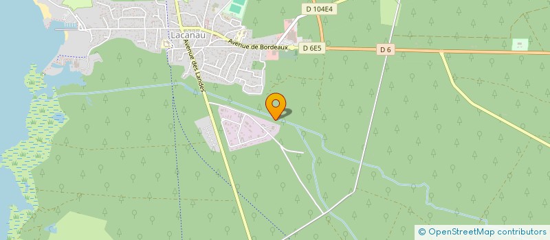 localisation de l'entreprise STEVAL  LACANAU