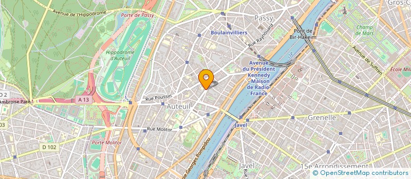 localisation de l'entreprise STEVAL INVEST  PARIS