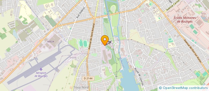 localisation de l'entreprise STEVAN  BOURGES