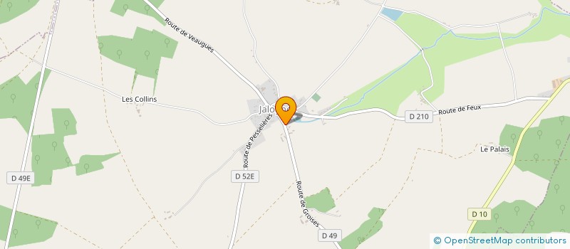 localisation de l'entreprise STEVARIS HABITAT  JALOGNES