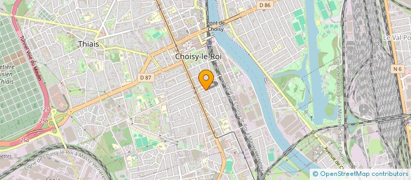 localisation de l'entreprise STEVAVITRY  CHOISY-LE-ROI