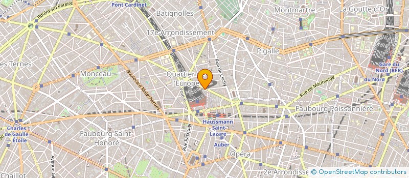 localisation de l'entreprise STEVE.L  PARIS