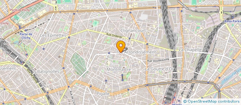 localisation de l'entreprise STEVE MC TWO à PARIS