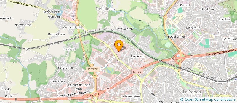 localisation de l'entreprise STEVEN 56  VANNES