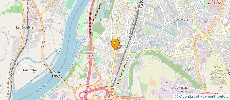 localisation de l'entreprise STEVEN BOTELLA IMMOBILIER  VALENCE