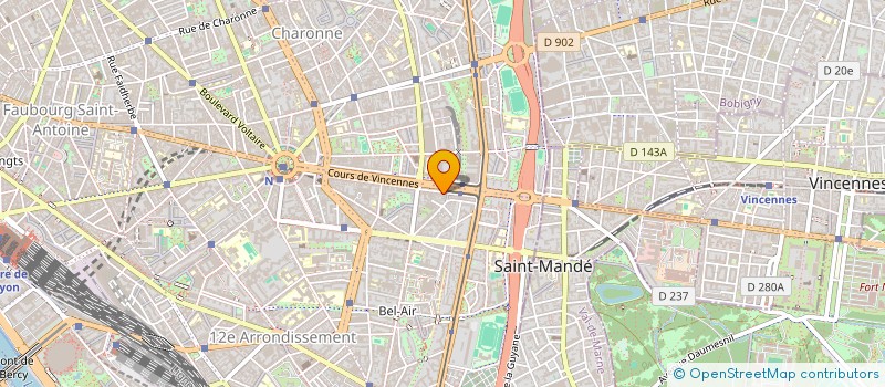 localisation de l'entreprise STEVEN CONSTRUCTION  PARIS