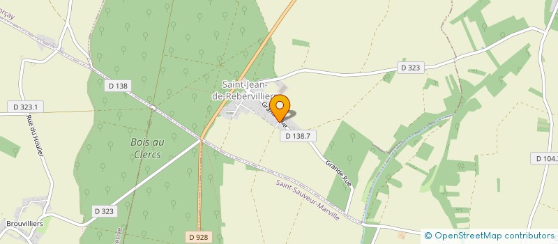 localisation de l'entreprise STEVEN DIEU à SAINT-JEAN-DE-REBERVILLIERS