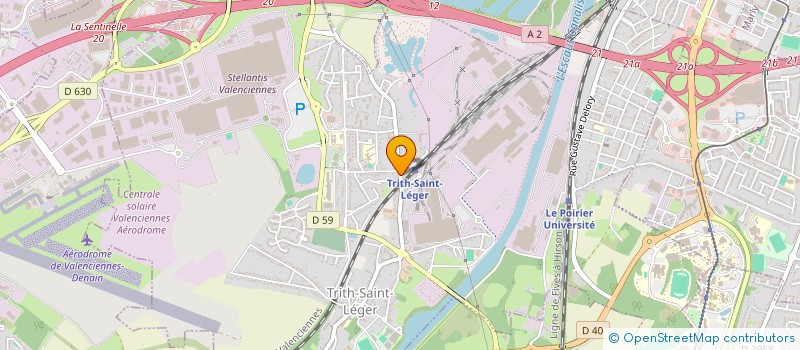 localisation de l'entreprise STEVEN'S PIZZA  TRITH-SAINT-LEGER