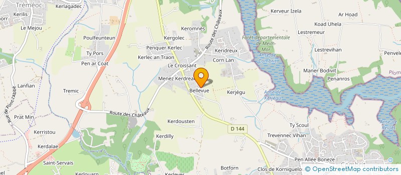 localisation de l'entreprise STEVEN TOULEMONT PLOMBERIE CHAUFFAGE  COMBRIT