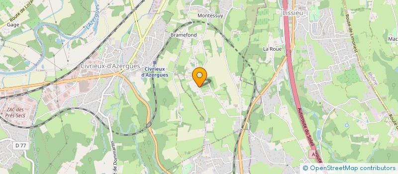 localisation de l'entreprise STEVENON VALEUR ET STRATEGIE  MARCILLY-D'AZERGUES