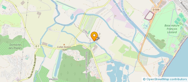 localisation de l'entreprise STEVENS INDIVISION à FREJUS
