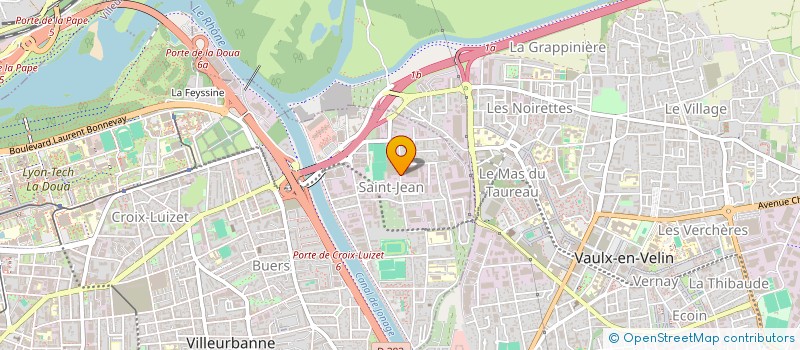 localisation de l'entreprise STEVHY  VILLEURBANNE