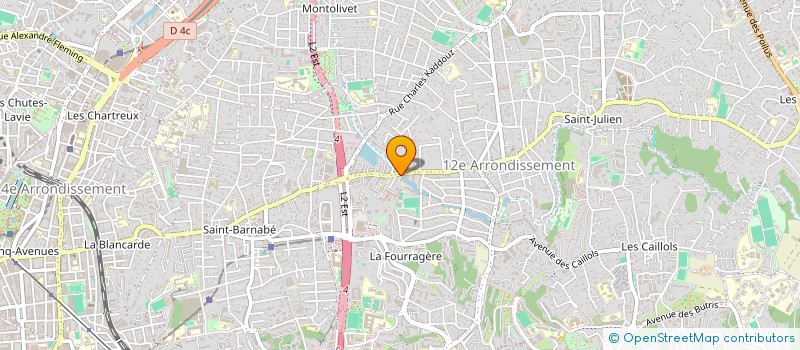 localisation de l'entreprise STEVIA 425 à MARSEILLE