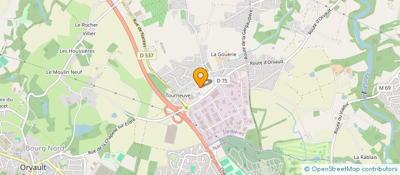 localisation de l'entreprise STEVIALITE à TREILLIERES