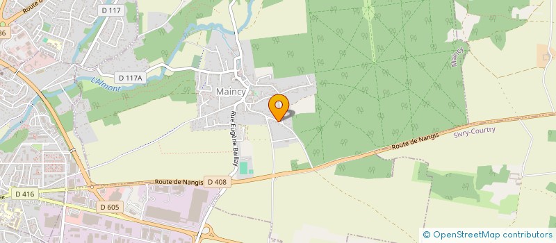 localisation de l'entreprise STEVIMMO  MAINCY
