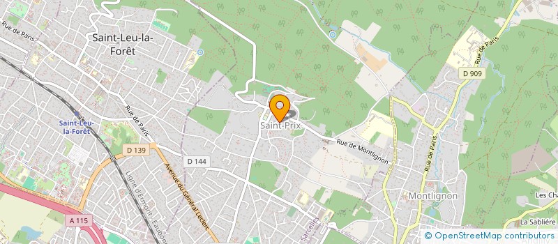 localisation de l'entreprise STEVIN à SAINT-PRIX