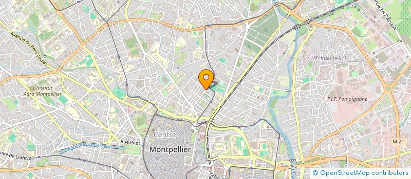 localisation de l'entreprise STEVO'S TEAM à MONTPELLIER