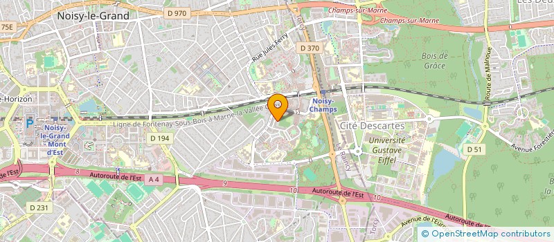 localisation de l'entreprise STEWART  NOISY-LE-GRAND