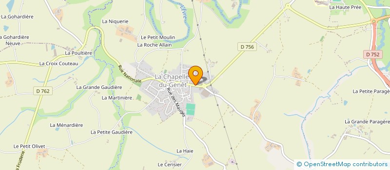 localisation de l'entreprise STEXEL à BEAUPREAU-EN-MAUGES