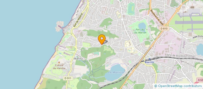 localisation de l'entreprise STEYNE GROUP à BIARRITZ