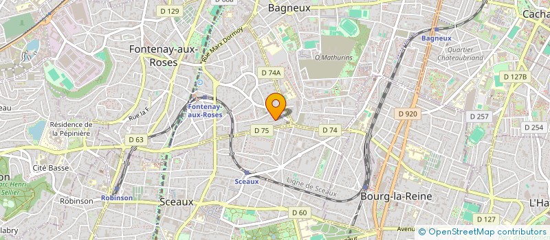 localisation de l'entreprise STF CONNECTIQUE  FONTENAY-AUX-ROSES