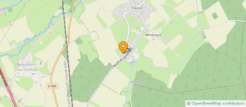 localisation de l'entreprise STF MALCUIT  GIGNY-SUR-SAONE