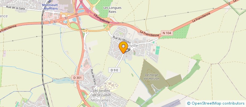 localisation de l'entreprise STF PATRIMOINE  ATTAINVILLE