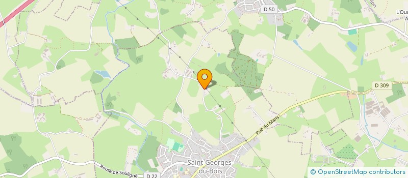 localisation de l'entreprise STFA  SAINT-GEORGES-DU-BOIS