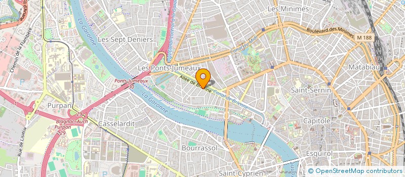 localisation de l'entreprise STFT COMPANY à TOULOUSE