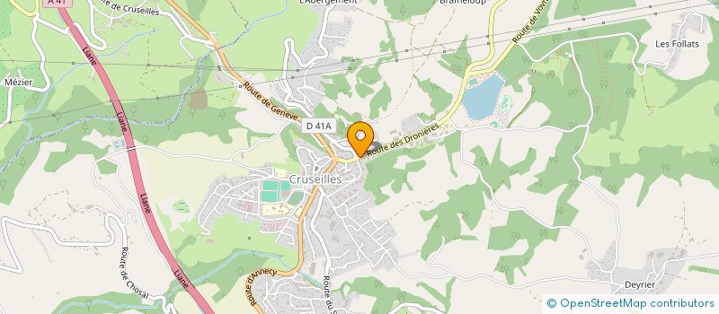 localisation de l'entreprise STG ENERGY à ANNECY