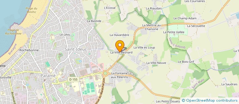 localisation de l'entreprise STG GAZANCON  SAINT-MALO