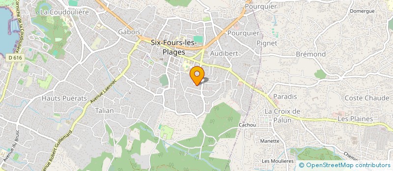 localisation de l'entreprise STG LUCCISANO à SIX-FOURS-LES-PLAGES