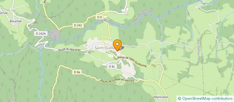 localisation de l'entreprise STG MANUFACTURE  SAINT-GUILLAUME