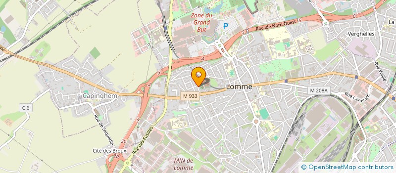 localisation de l'entreprise STG NORD à LILLE