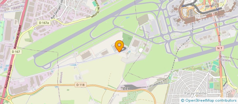 localisation de l'entreprise STG WISSOUS à WISSOUS