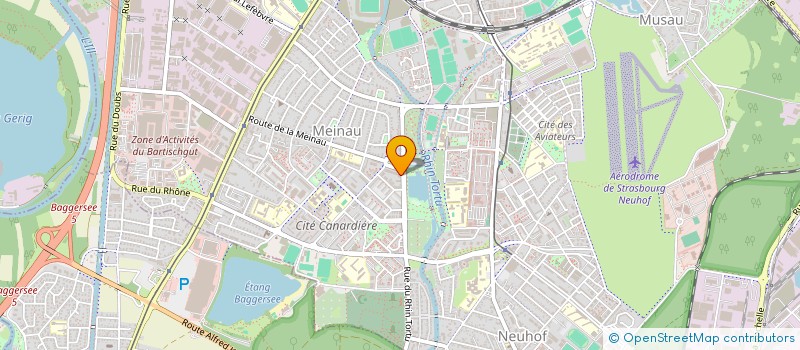 localisation de l'entreprise STG02 à STRASBOURG