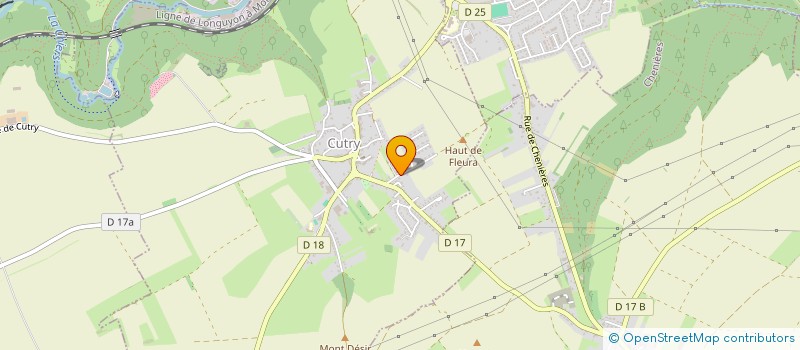 localisation de l'entreprise STGEN  CUTRY