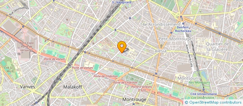 localisation de l'entreprise STGM CAPITAL  PARIS