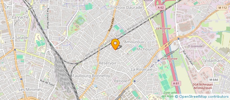localisation de l'entreprise STGW à TOULOUSE