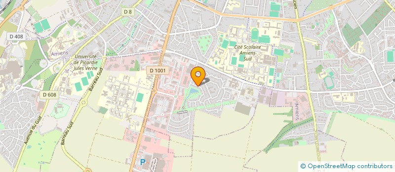 localisation de l'entreprise STH 80  AMIENS