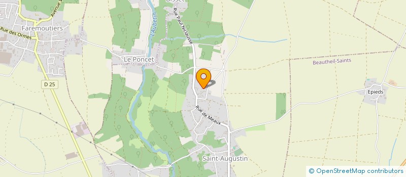 localisation de l'entreprise STH SERVICES  SAINT-AUGUSTIN