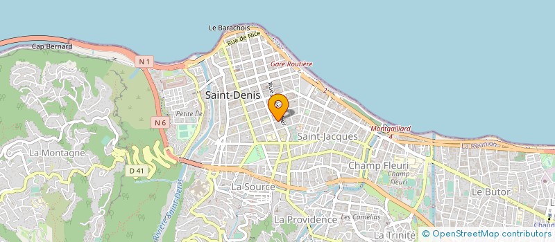 localisation de l'entreprise STHELLA IMMO à SAINT-DENIS