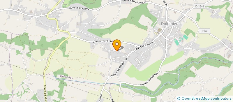 localisation de l'entreprise STHENEOS  SAINT DIDIER DE LA TOUR