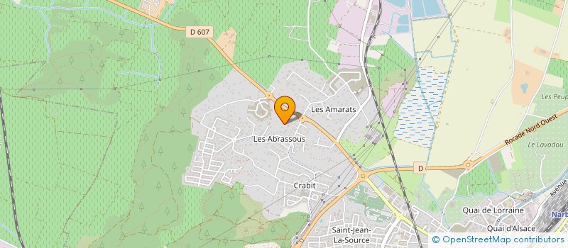 localisation de l'entreprise STHORMAN  NARBONNE